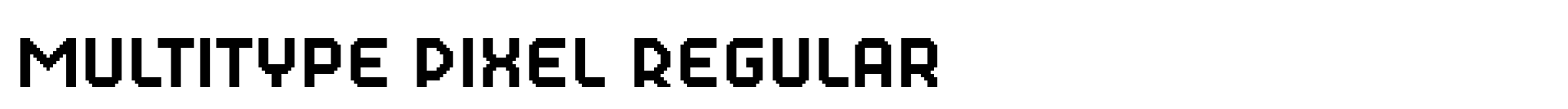 MultiType Pixel Regular image